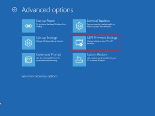 UEFI firmware settings