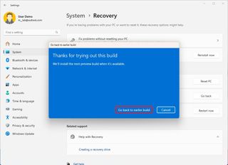 Windows 11 version 24H2 uninstall